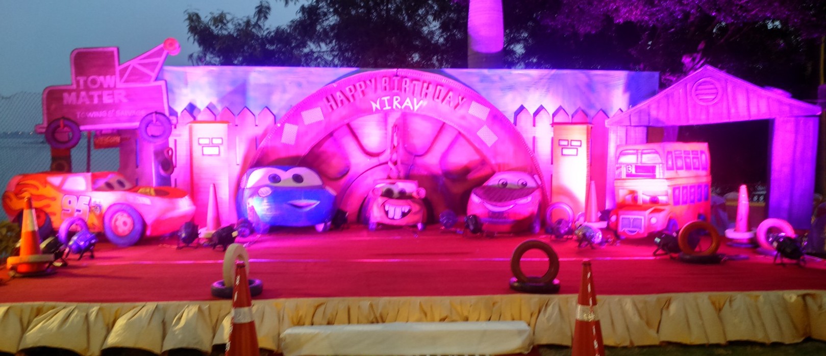 cars theme birthday party decorations bangalore