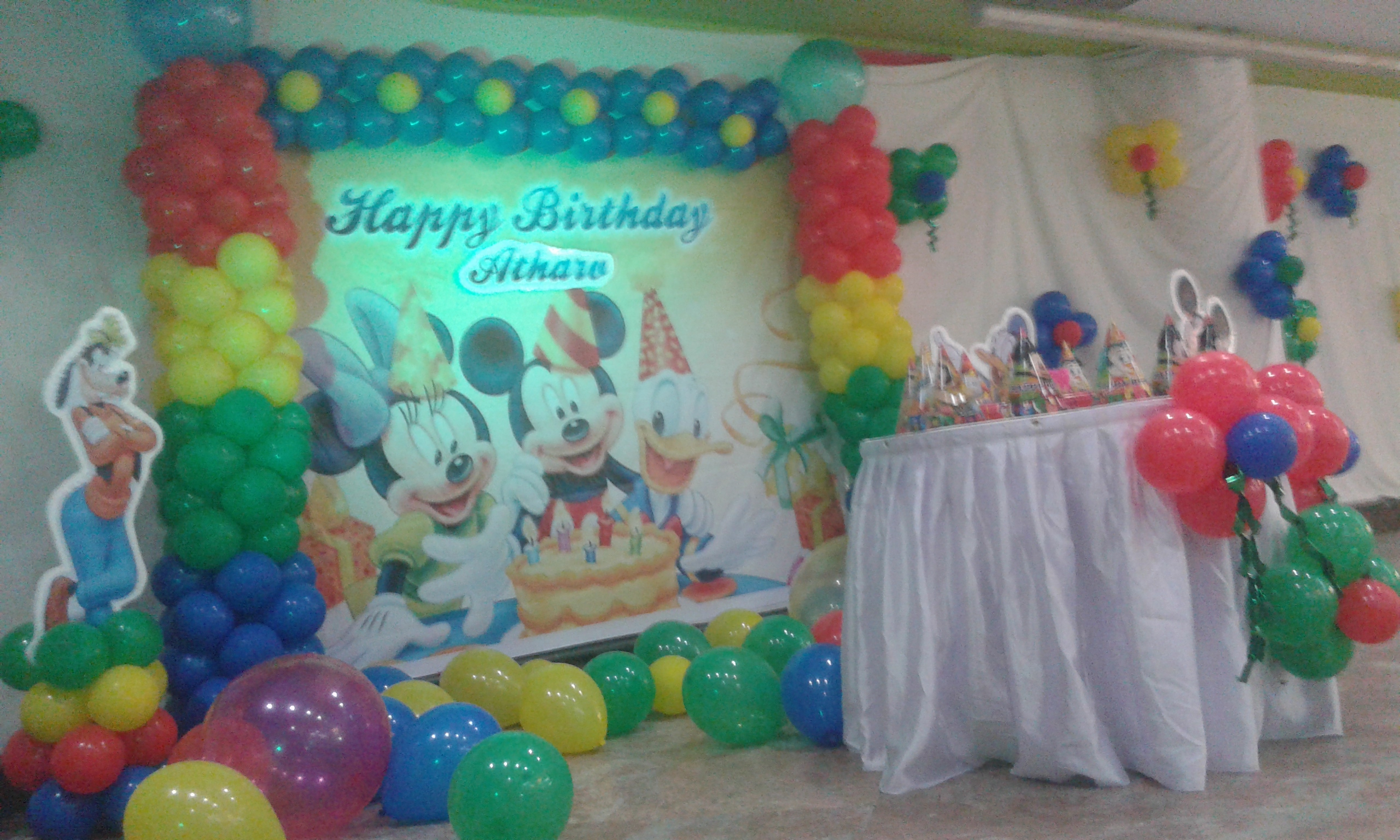  birthday  banner balloon decoration  bangalore  