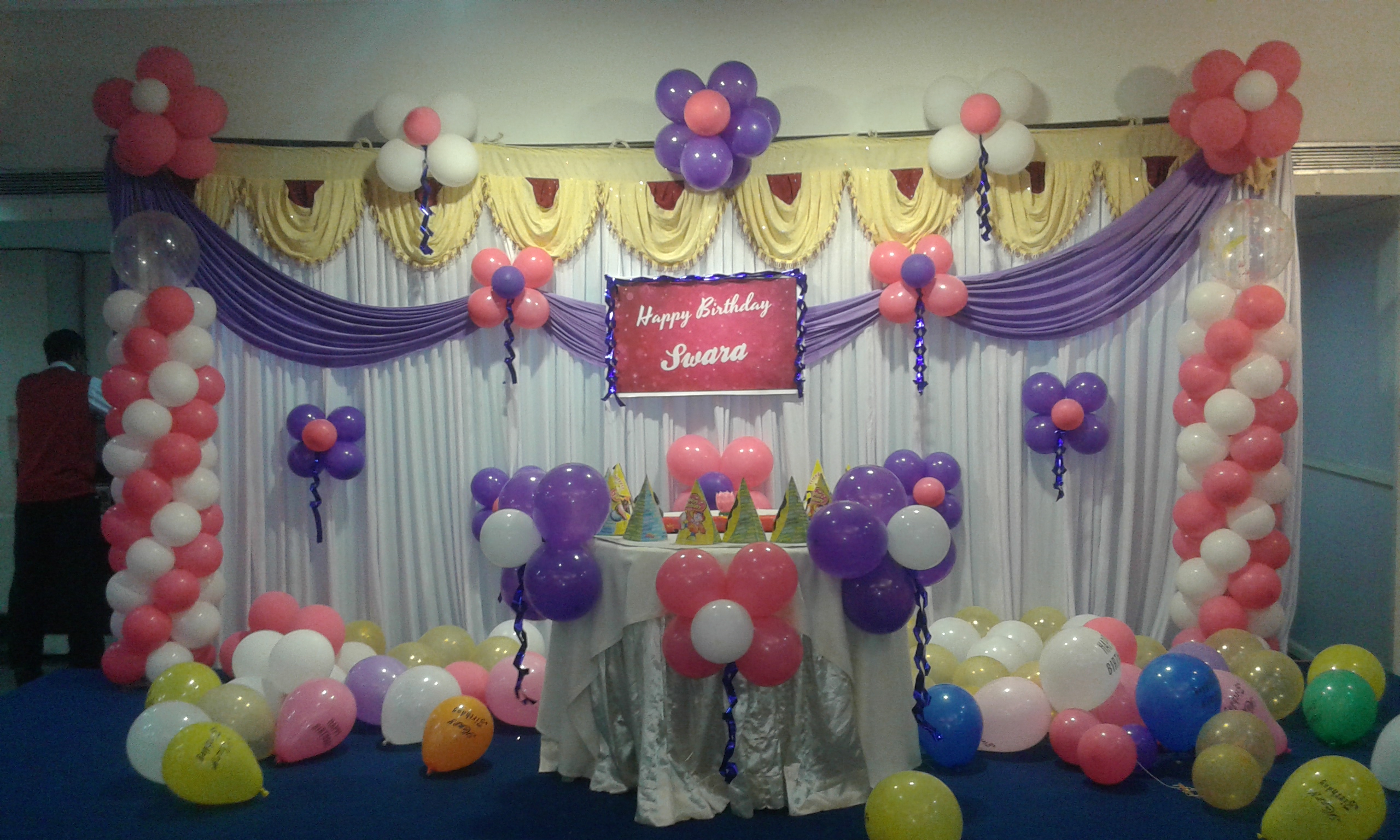 baby girls birthday  party  decoration  bangalore  