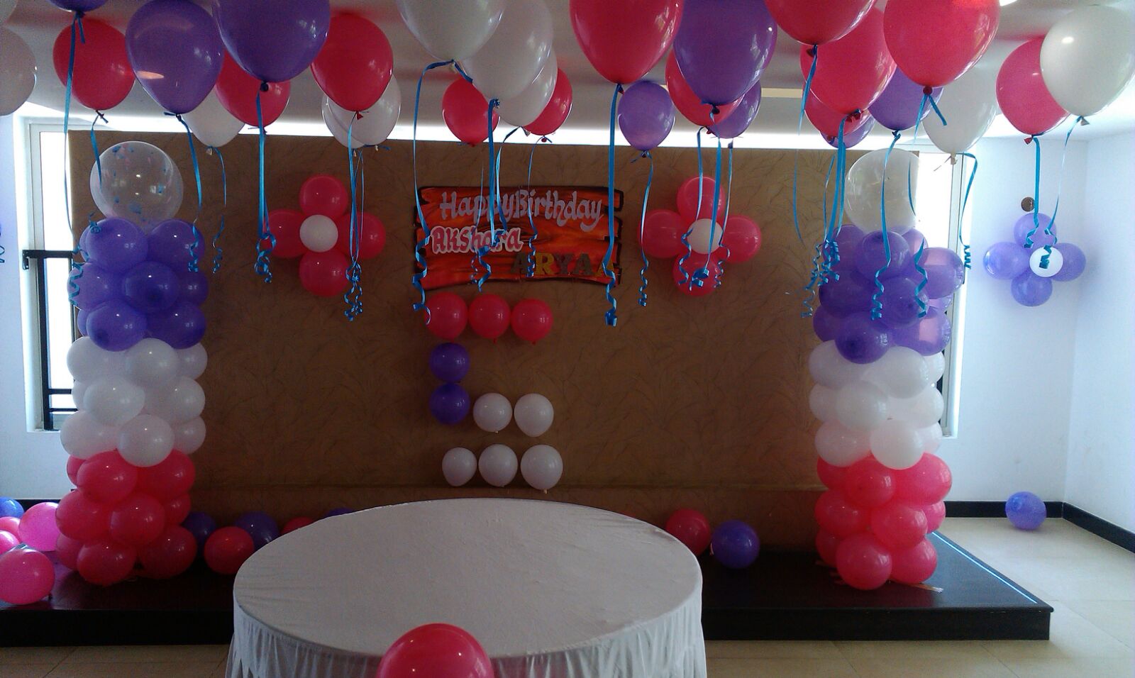 basic balloon  decorations  bangalore Hiibangalore com