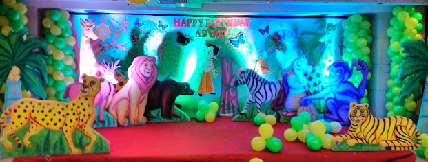 jungle theme birthday decorations