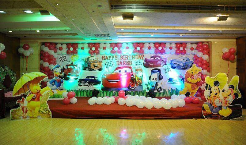 cars theme birthday  party  decoration  bangalore  