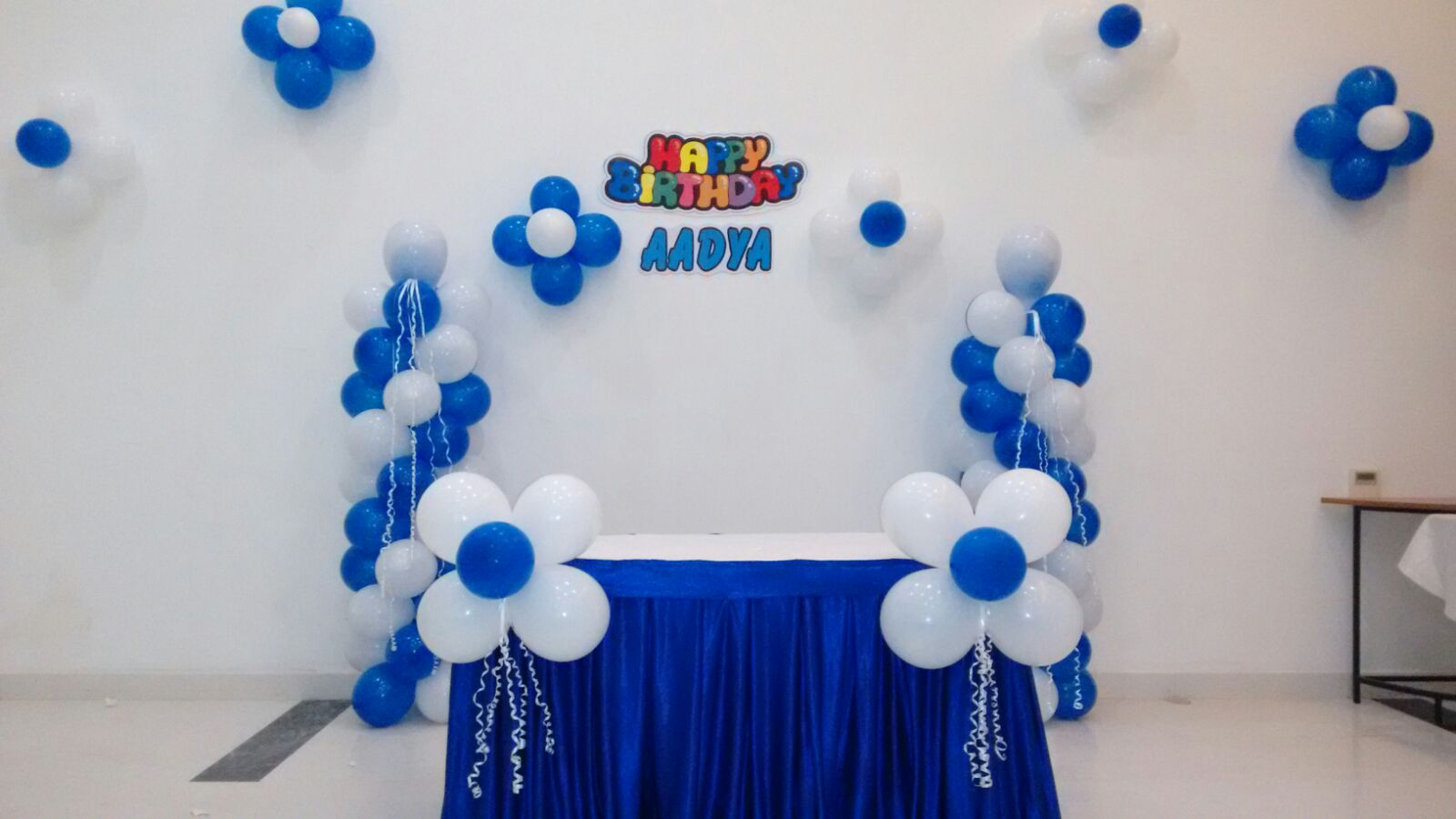 Simple Balloon Decoration For Birthday Party