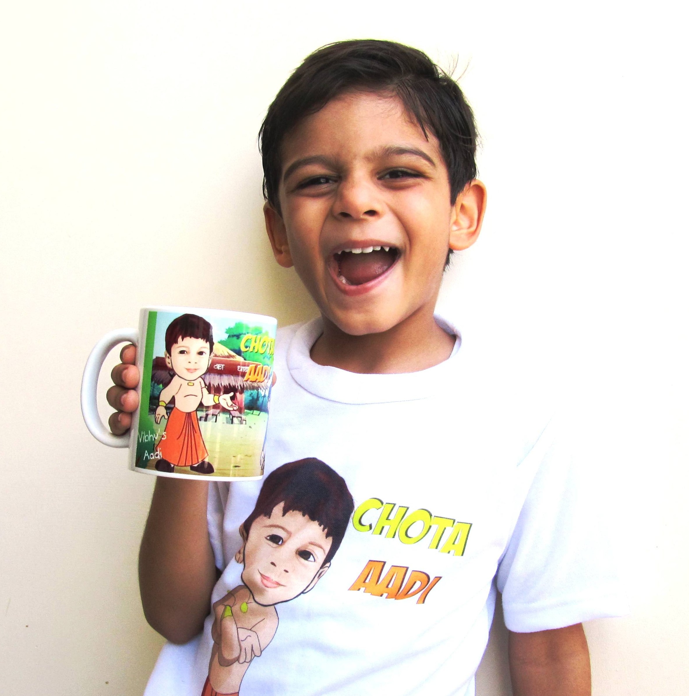 mug caricature bangalore birthday party