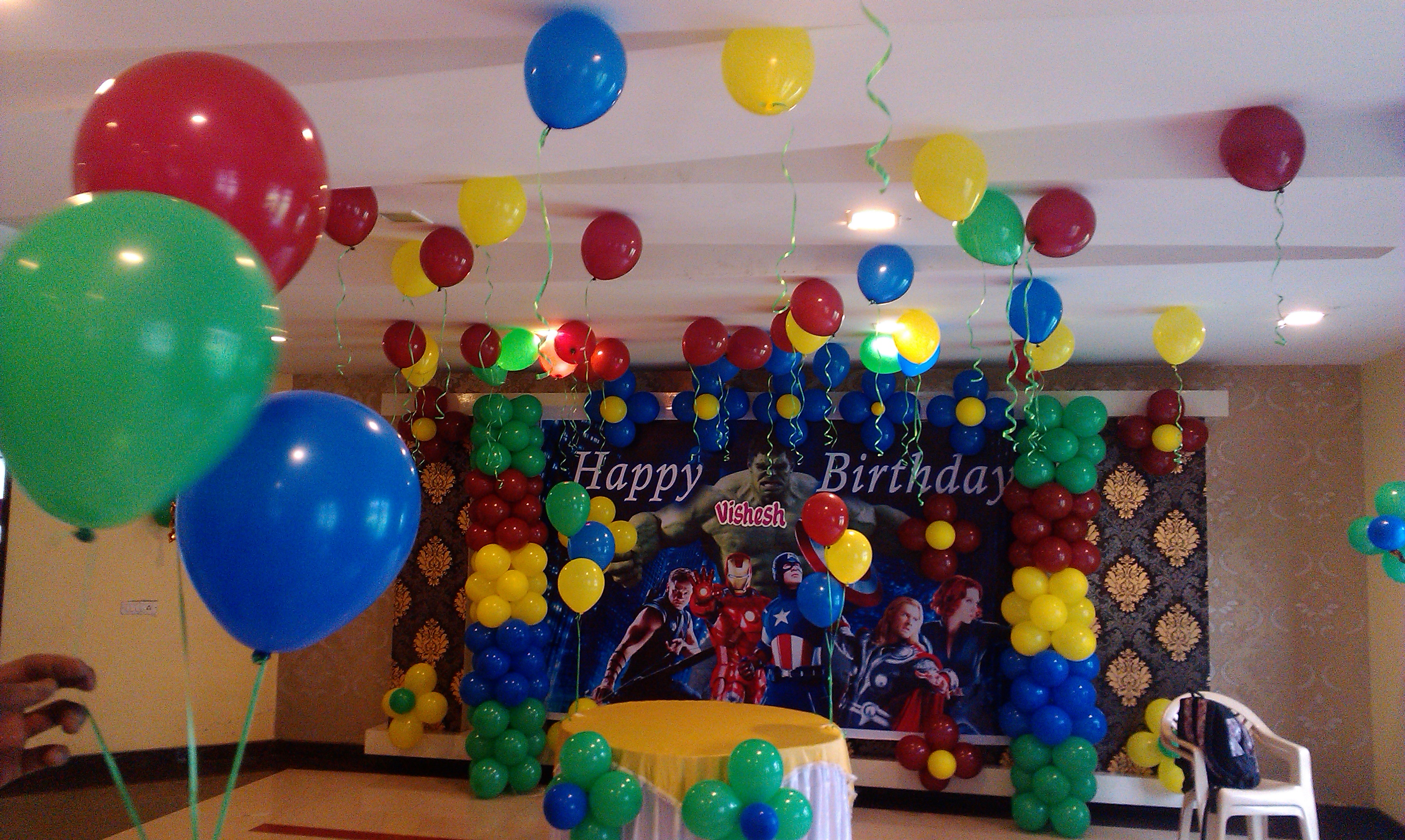 birthday party decorators in bangalore