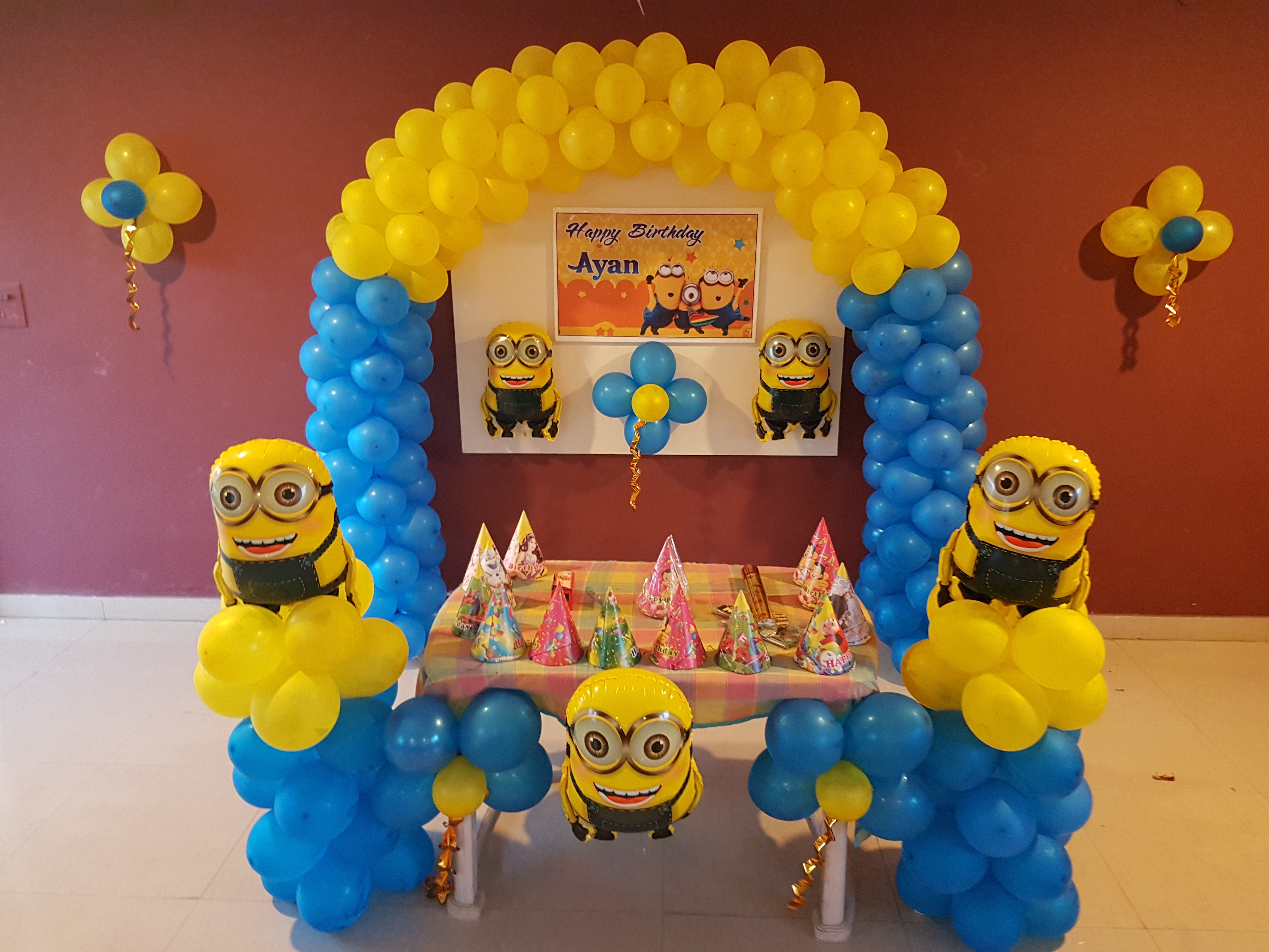 minions theme decoration