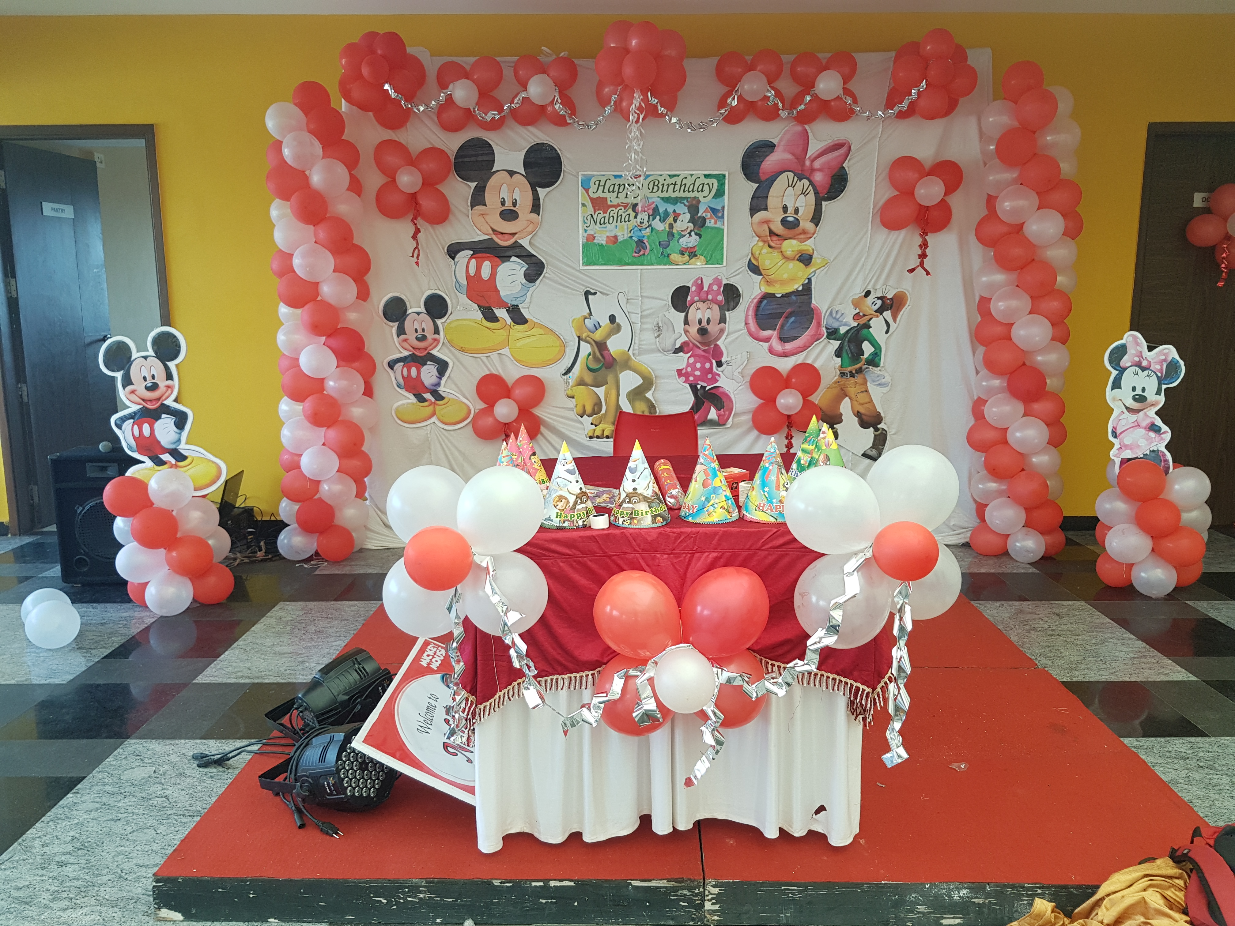 kids birthday party theme decoration