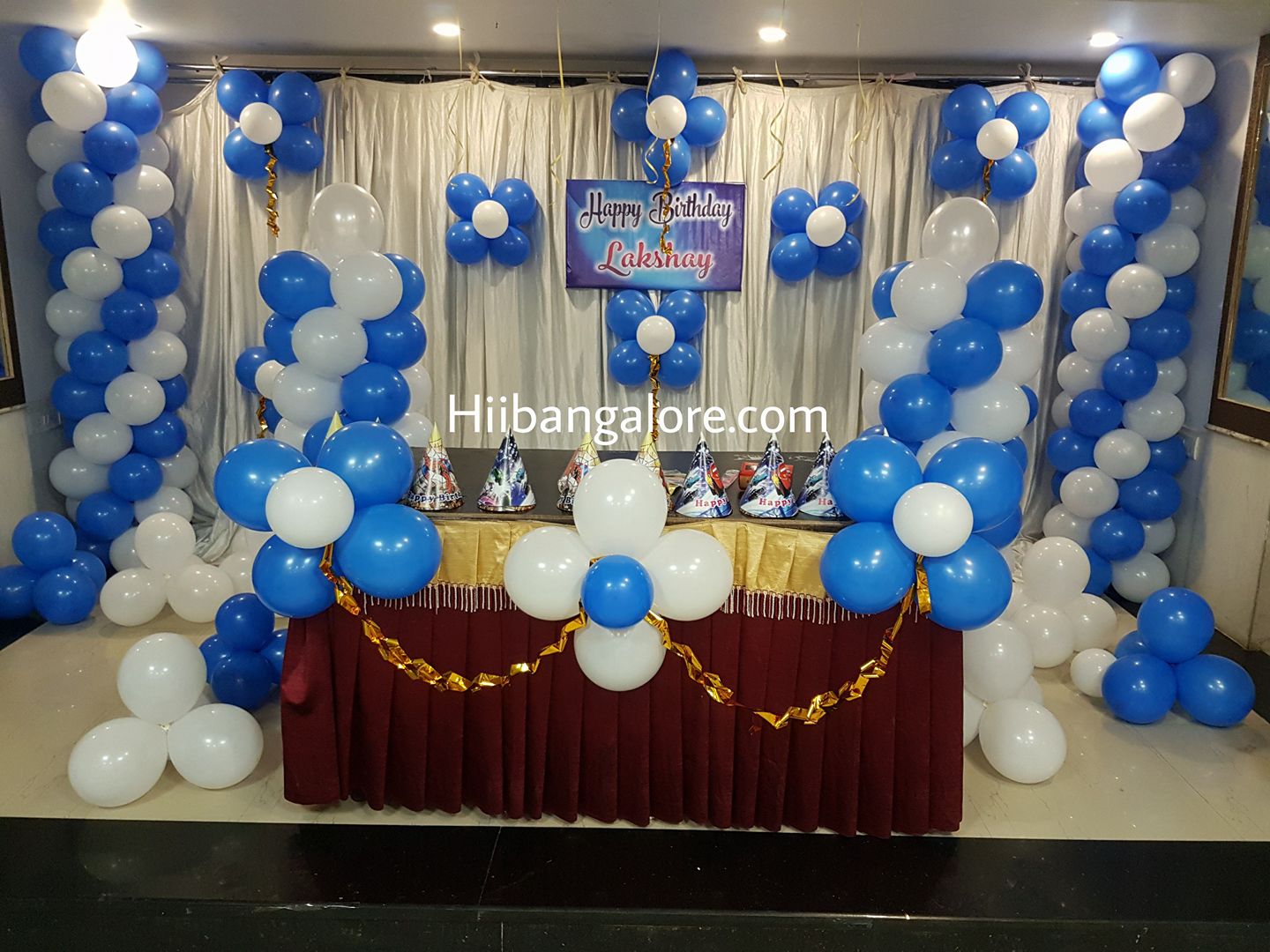 Simple birthday party balloon decorators Bangalore