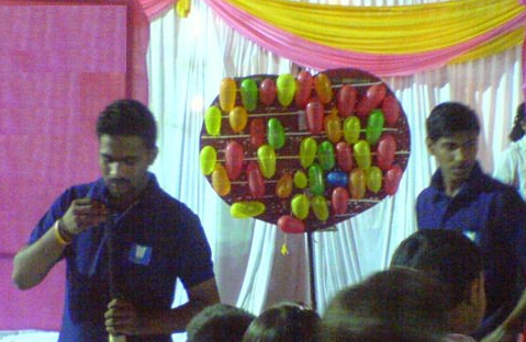 Balloon shooting game stall for kids Birthday parties Bangalore