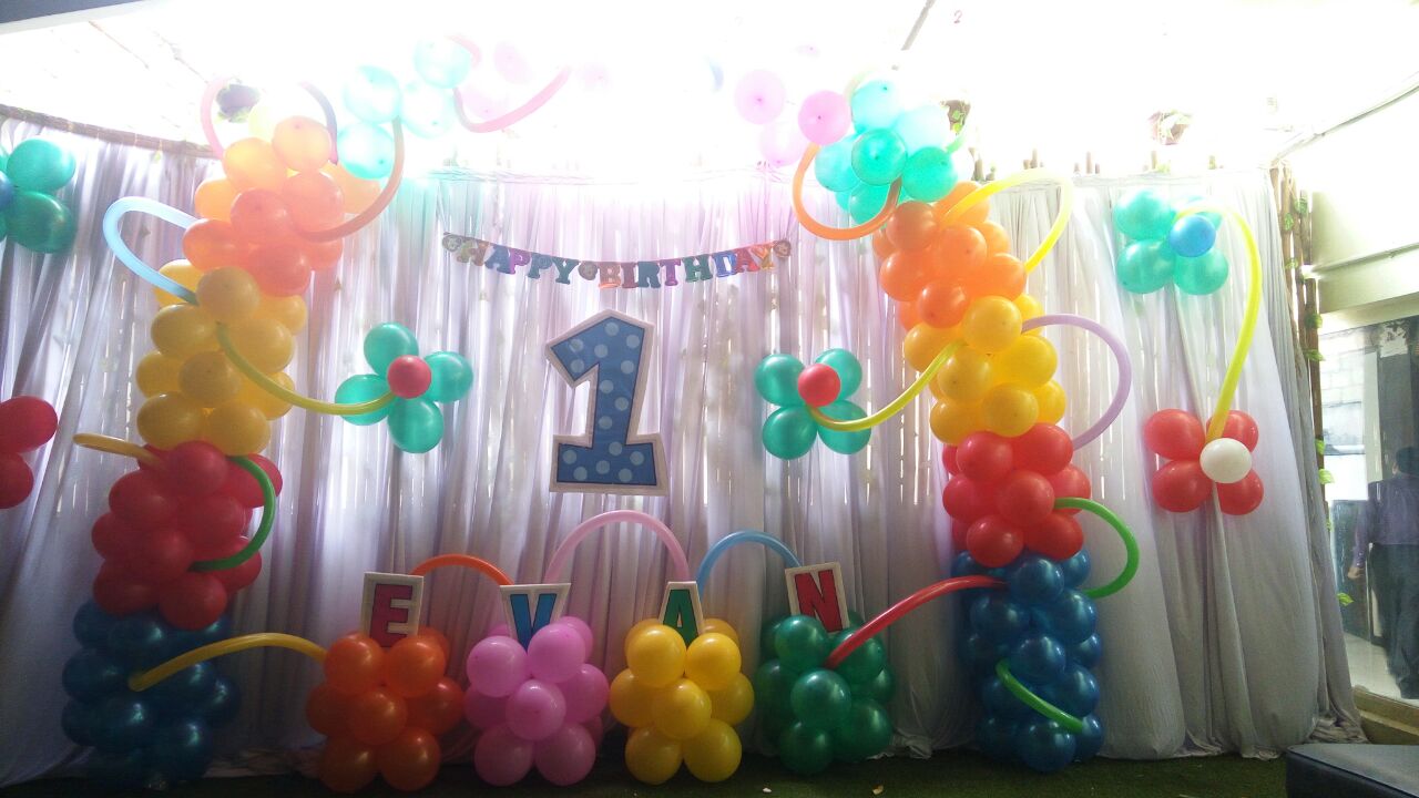 first birthday party decoration bangalore