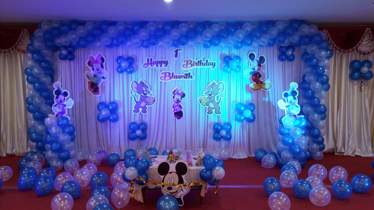 Disney combo theme balloon decorators Bangalore