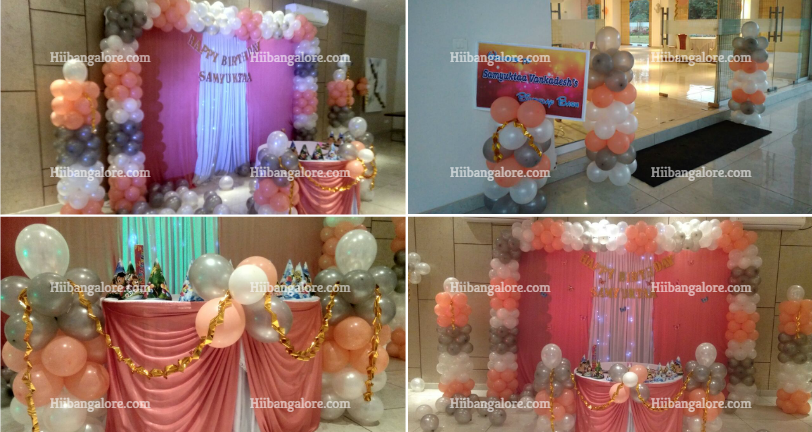 Birthday party balloon decorators Bangalore