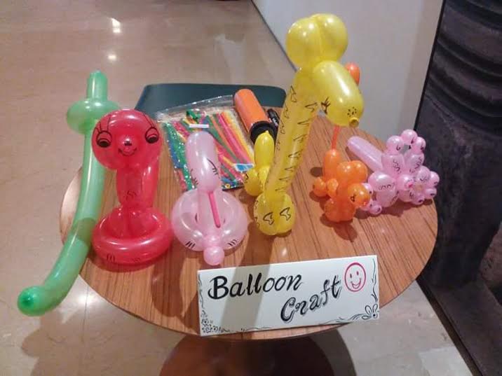 Balloon crafting artist for kids Birthday party Bangalore