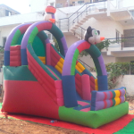 birthday party games bouncing castle