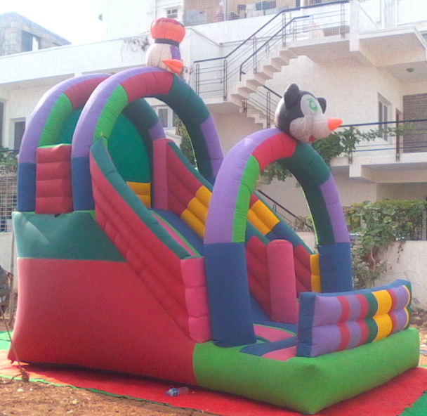 birthday party games bouncing castle