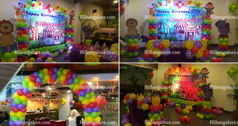 carnival theme birthday party bangalore