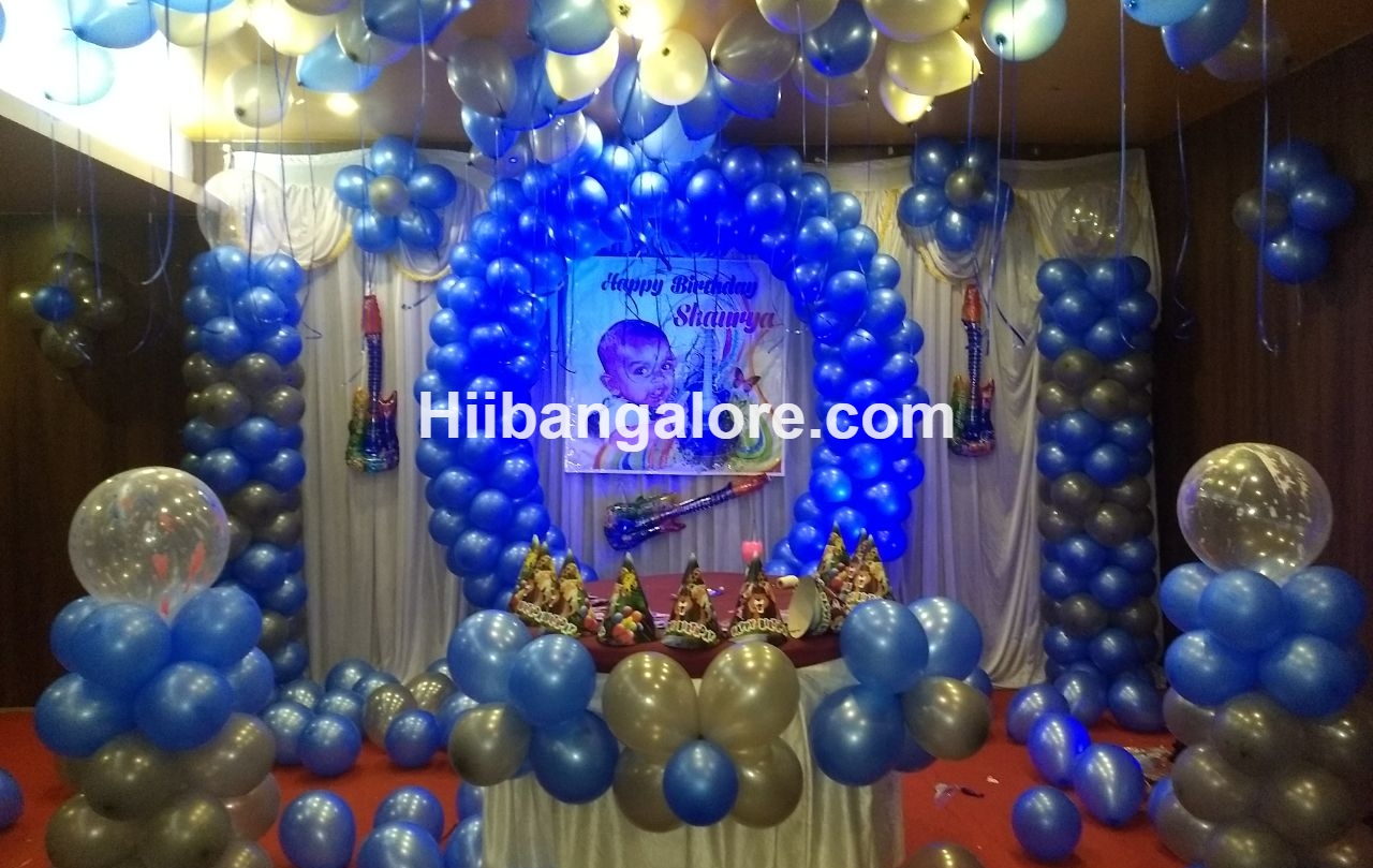 Music theme customized balloon decorators Bangalore