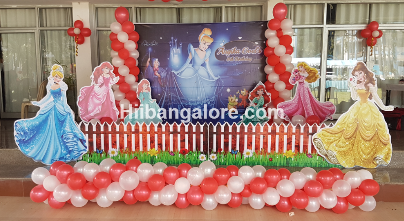 princess theme birthday party bangalore