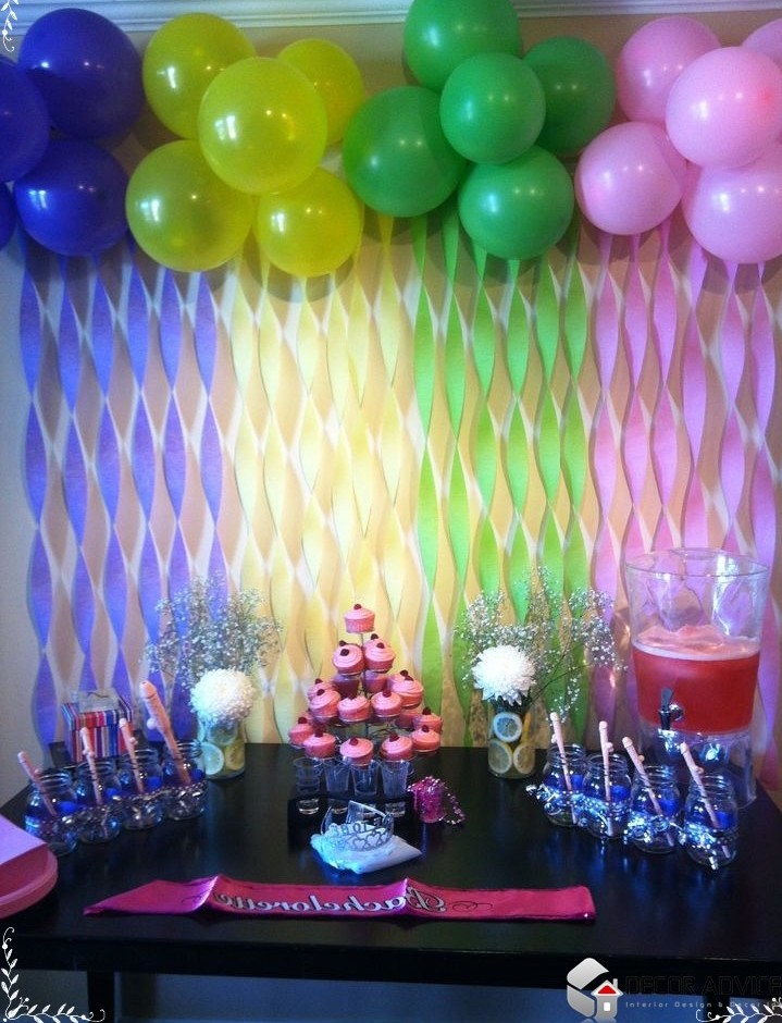 simple birthday party decoration