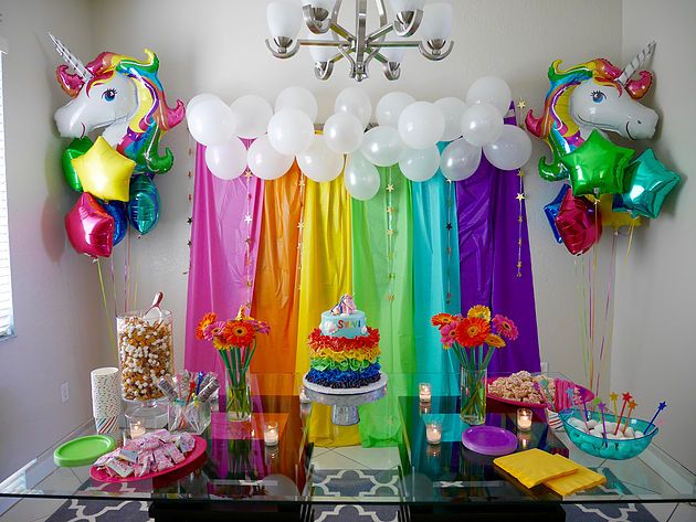 simple birthday party decoration