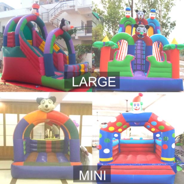 Bouncy castle services for kids birthday parties Bangalore