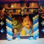 Banner theme birthday party balloon decorators in Bangalore