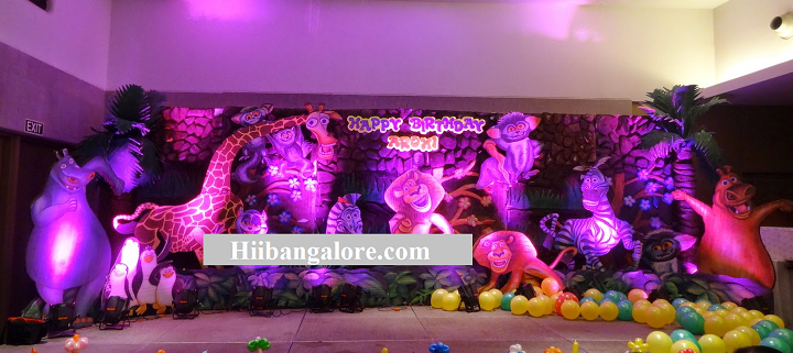 birthday party theme madaskar