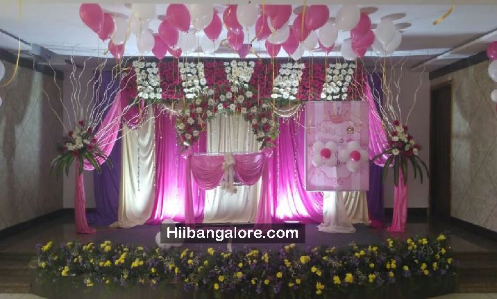 Cradle ceremony theme decorators bangalore