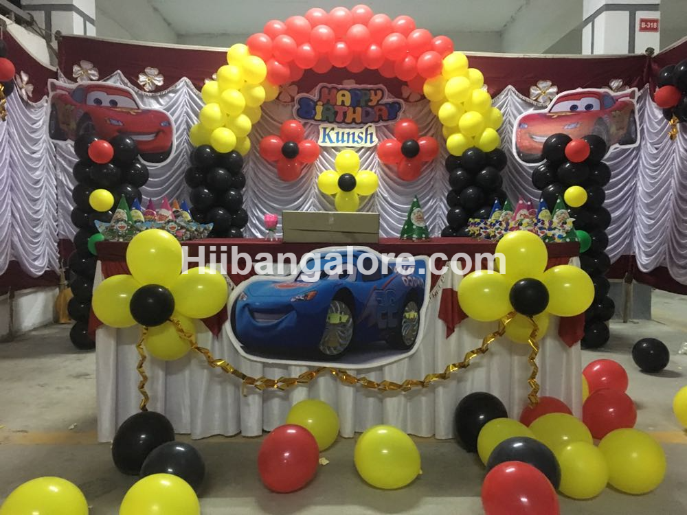 cars theme decoration bangalore