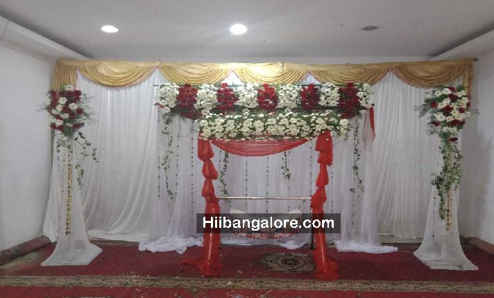 Simple cradle ceremony decorators bangalore
