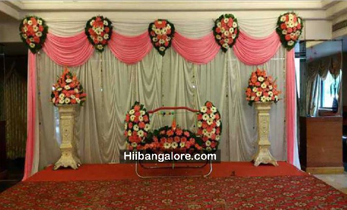 simple naming ceremony decorators bangalore