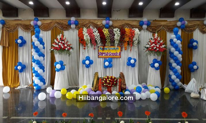 Elegant cradle ceremony decoration Bangalore