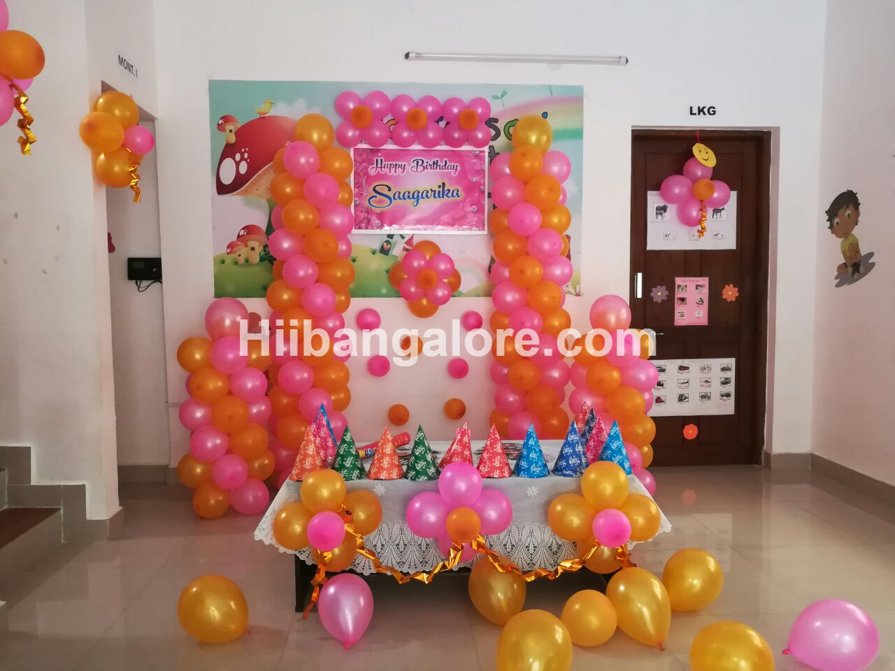 kids birthday balloon decoration