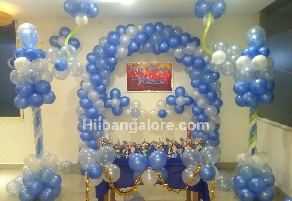 Basic balloon decoration Bangalore