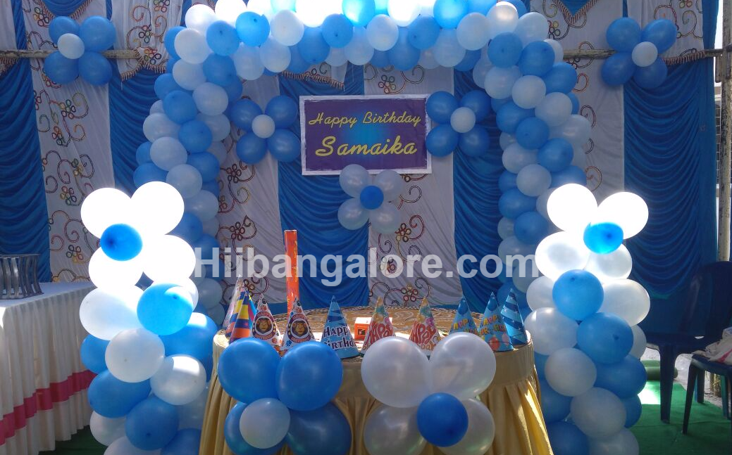 Basic balloon decoration bangalore