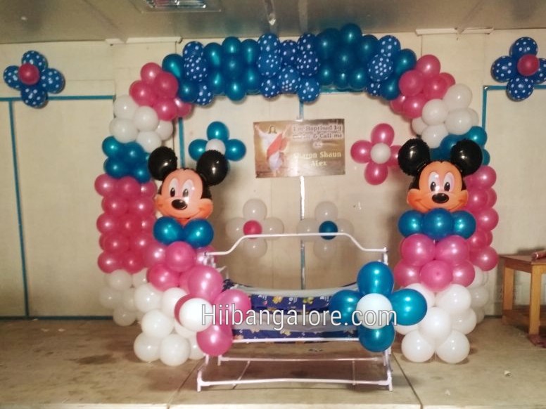 disney theme naming ceremony decoration