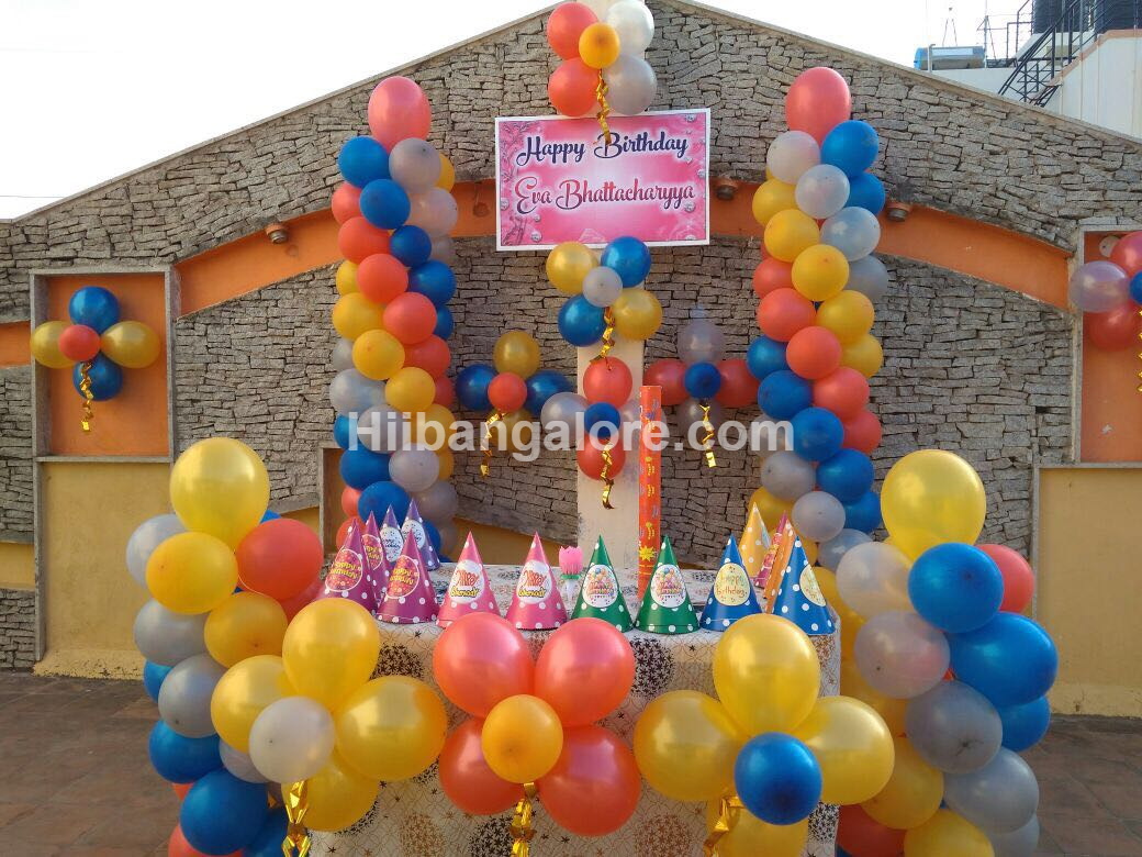 Birthday party decoration bangalore