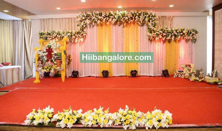 Awesome cradle ceremony flower decorators Bangalore