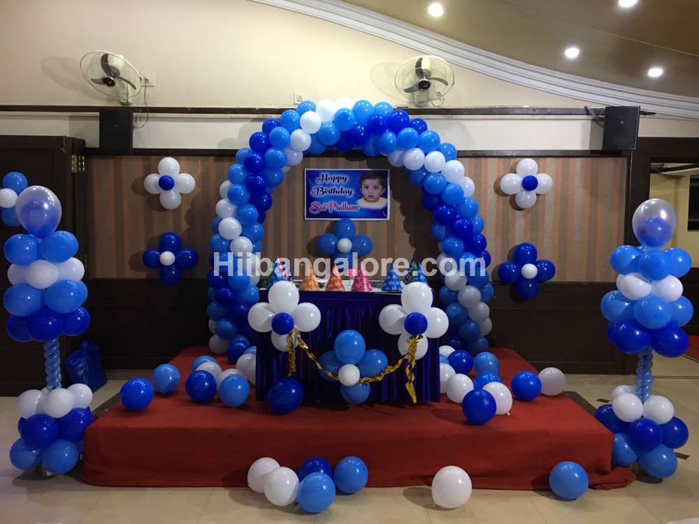 basic balloon decoration bangalore