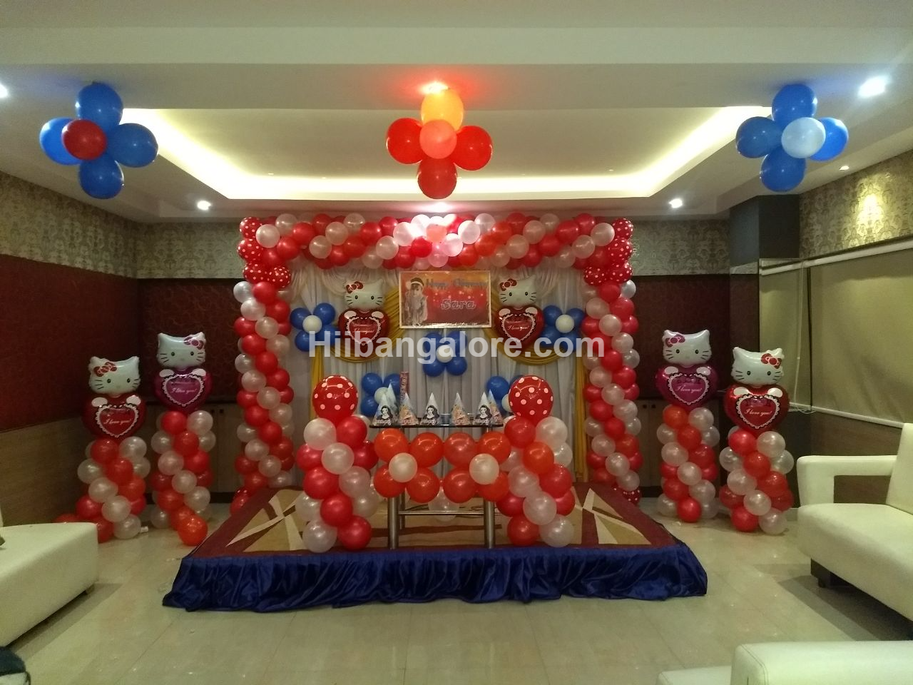 Hello kitty theme birthday party bengaluru