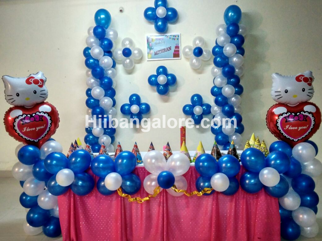 basic balloon decoration Bangalore