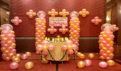 simple birthday party balloon decorations