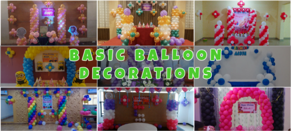 simple balloon decorators in Bangalore