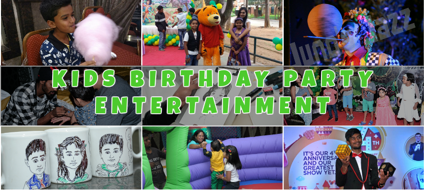 kids birthday party entertainment services