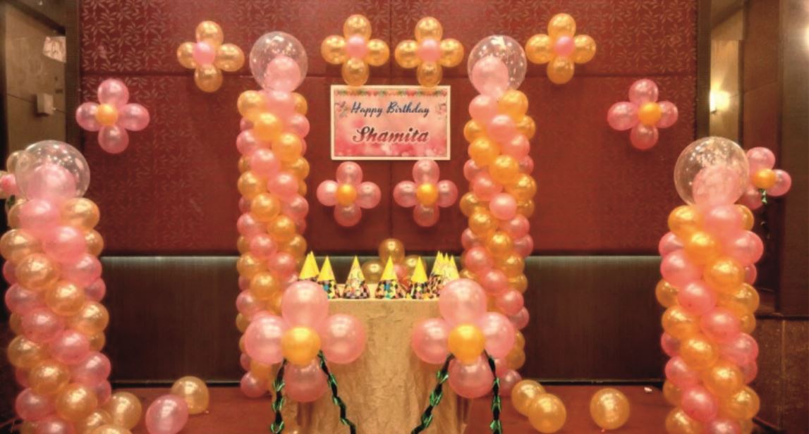 basic balloon decorators bangalore