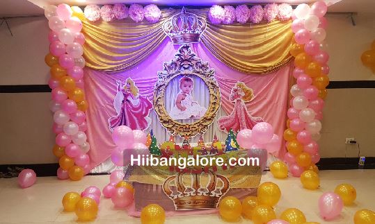 princess themeballoon decoration bangalore