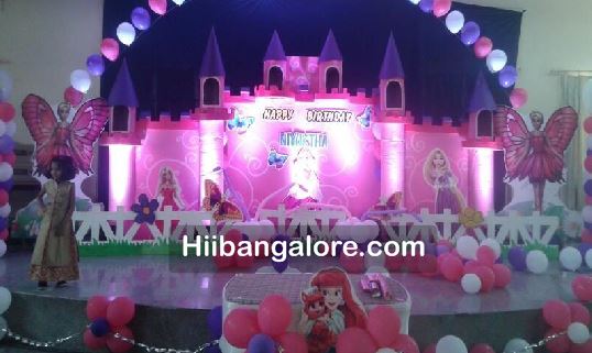 barbie princess castle theme decorations