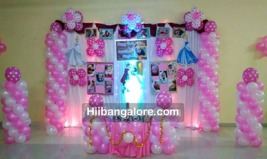 photo frame birthday party princess themes
