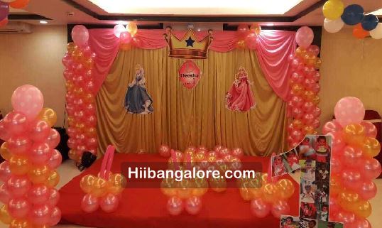 backdrop decorations for princess theme