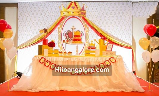 prince theme balloon decorations bangalore